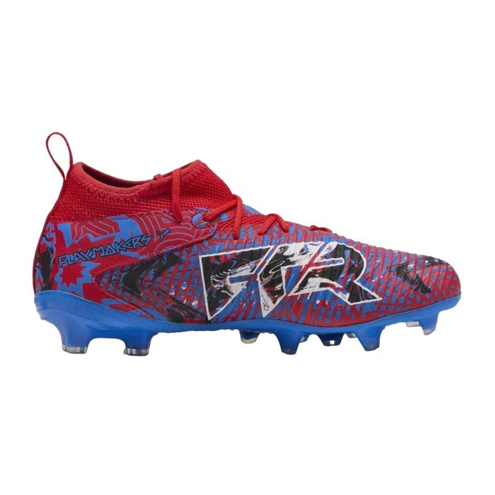 Puma Childrens/Kids Future 8 Match Artificial Ground Football Boots / Red/Blue